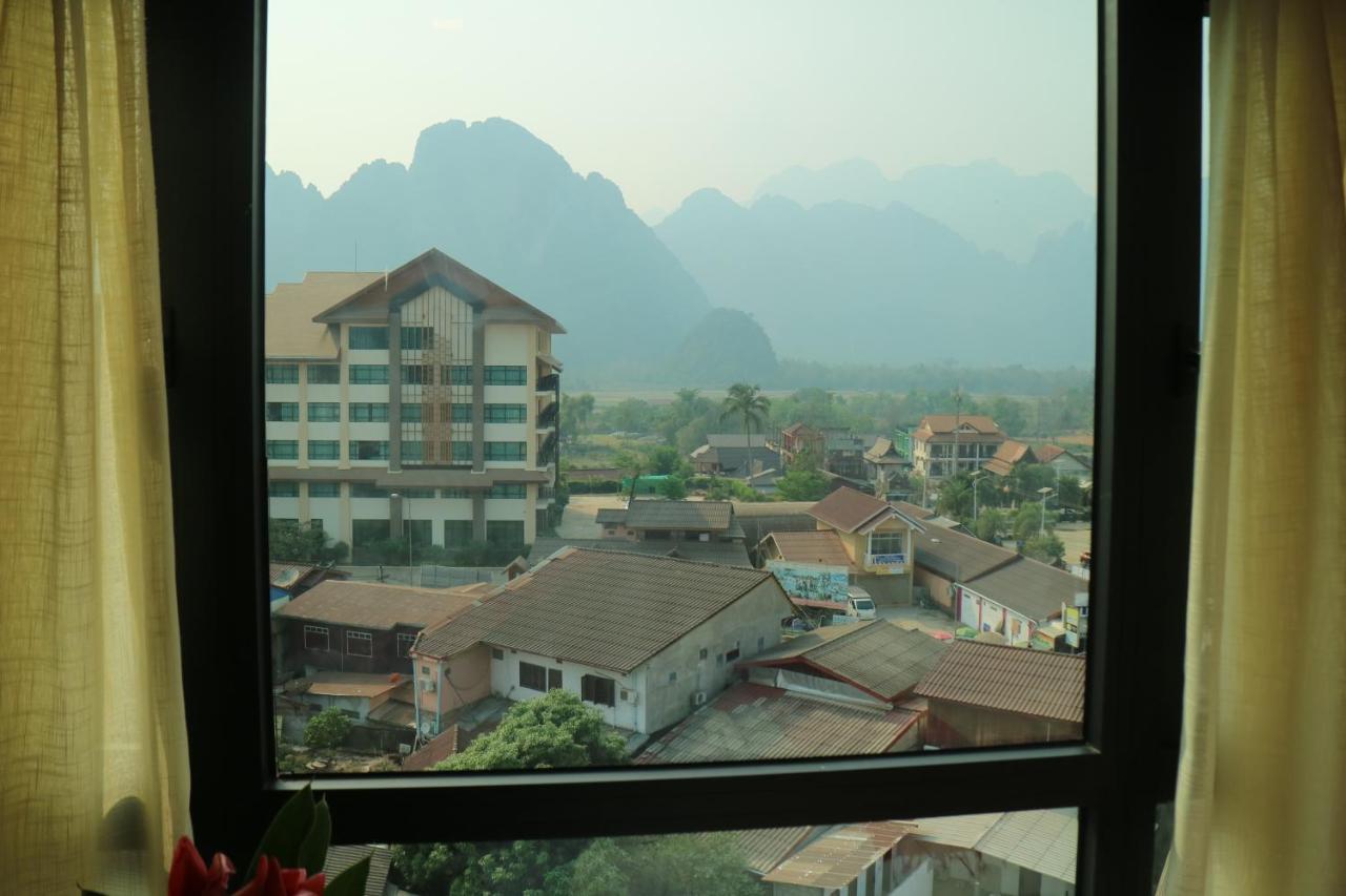 Pm Hotel Vang Vieng Eksteriør bilde