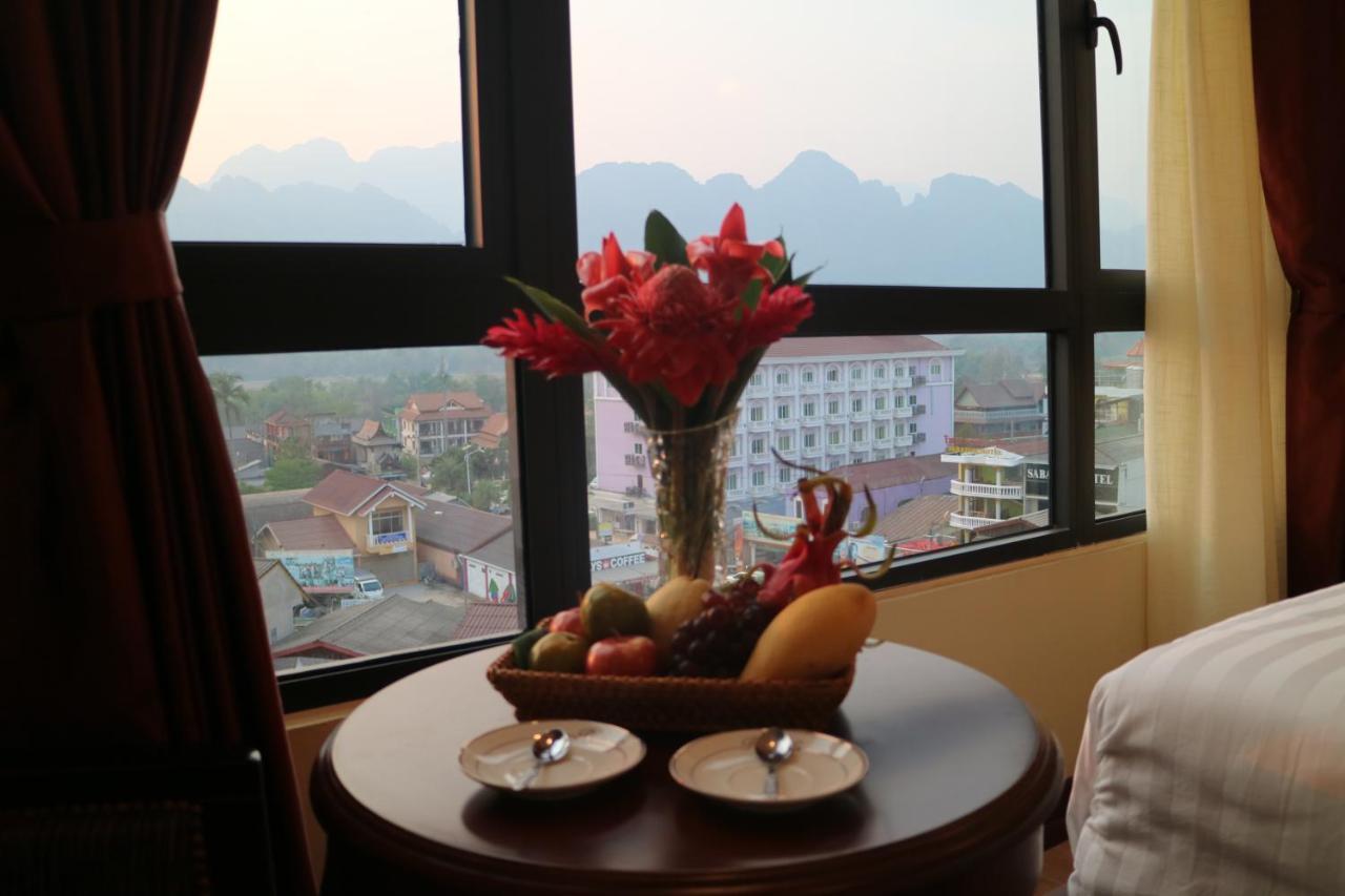 Pm Hotel Vang Vieng Eksteriør bilde