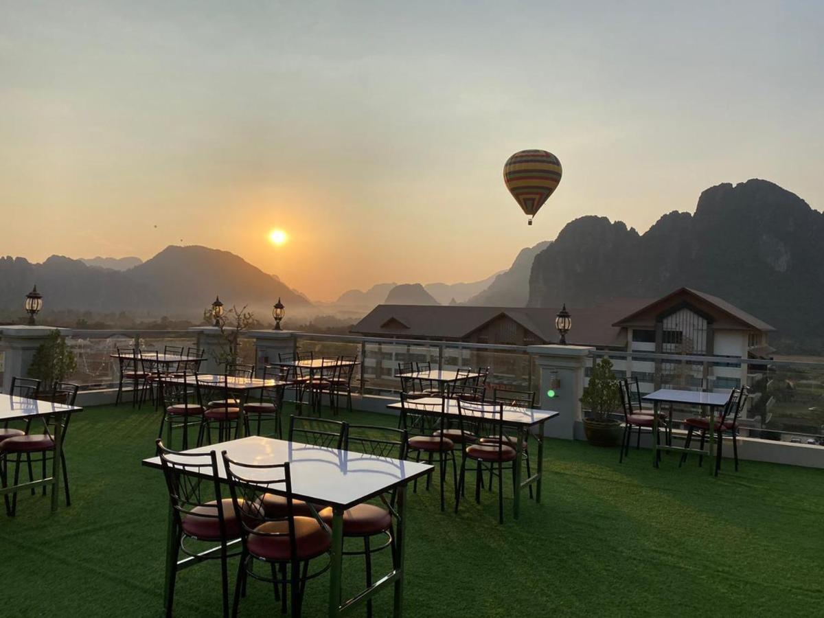 Pm Hotel Vang Vieng Eksteriør bilde