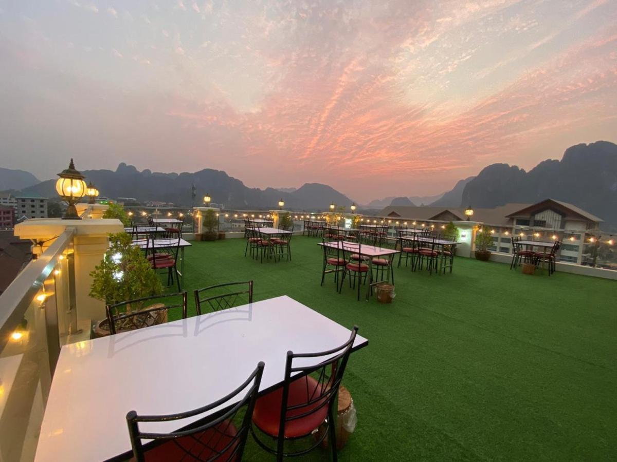 Pm Hotel Vang Vieng Eksteriør bilde