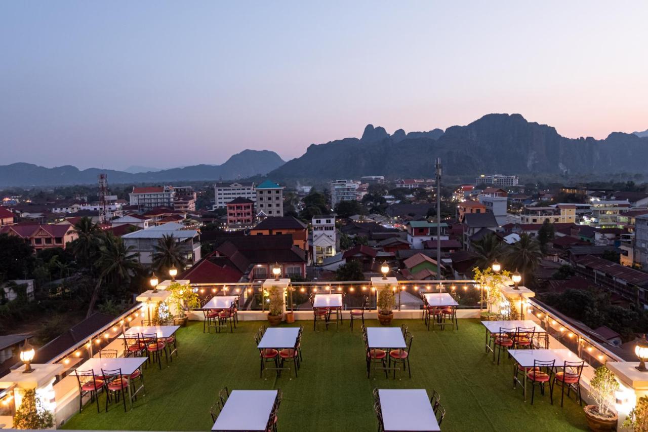 Pm Hotel Vang Vieng Eksteriør bilde