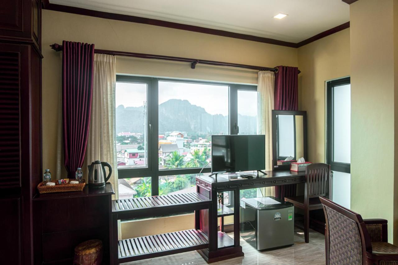 Pm Hotel Vang Vieng Eksteriør bilde